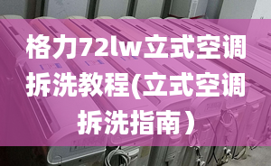 格力72lw立式空調(diào)拆洗教程(立式空調(diào)拆洗指南）