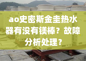 ao史密斯金圭熱水器有沒有鎂棒？故障分析處理？