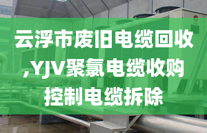 云浮市廢舊電纜回收,YJV聚氯電纜收購控制電纜拆除