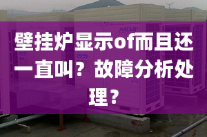 壁掛爐顯示of而且還一直叫？故障分析處理？