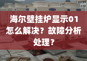 海爾壁掛爐顯示01怎么解決？故障分析處理？