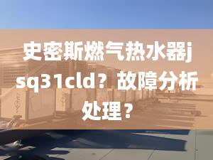 史密斯燃氣熱水器jsq31cld？故障分析處理？