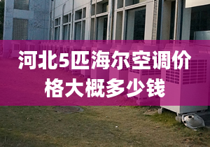 河北5匹海爾空調(diào)價格大概多少錢