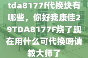 tda8177f代換塊有哪些，你好我康佳29TDA8177F燒了現(xiàn)在用什么可代換呀請教大師了