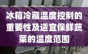 冰箱冷藏溫度控制的重要性及適宜保鮮蔬菜的溫度范圍