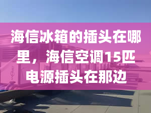 海信冰箱的插頭在哪里，海信空調(diào)15匹電源插頭在那邊