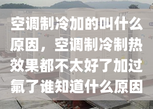 空調(diào)制冷加的叫什么原因，空調(diào)制冷制熱效果都不太好了加過氟了誰知道什么原因