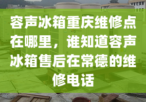 容聲冰箱重慶維修點在哪里，誰知道容聲冰箱售后在常德的維修電話