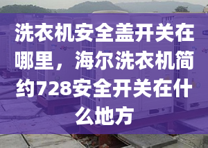 洗衣機(jī)安全蓋開(kāi)關(guān)在哪里，海爾洗衣機(jī)簡(jiǎn)約728安全開(kāi)關(guān)在什么地方