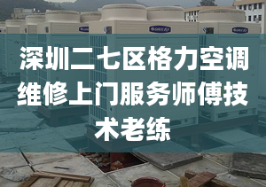 深圳二七區(qū)格力空調(diào)維修上門服務(wù)師傅技術(shù)老練