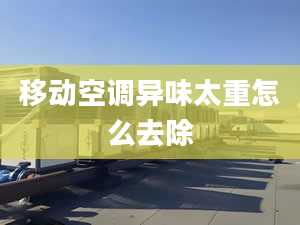 移動空調(diào)異味太重怎么去除