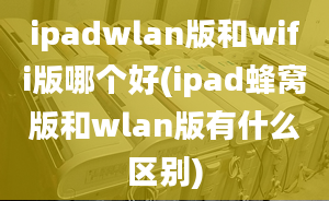 ipadwlan版和wifi版哪個(gè)好(ipad蜂窩版和wlan版有什么區(qū)別)