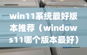 win11系統(tǒng)最好版本推薦（windows11哪個版本最好）