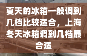 夏天的冰箱一般調(diào)到幾檔比較適合，上海冬天冰箱調(diào)到幾檔最合適