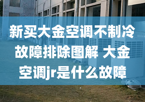 新買大金空調不制冷故障排除圖解 大金空調jr是什么故障
