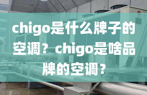 chigo是什么牌子的空調(diào)？chigo是啥品牌的空調(diào)？