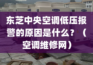 東芝中央空調低壓報警的原因是什么？（空調維修網(wǎng)）