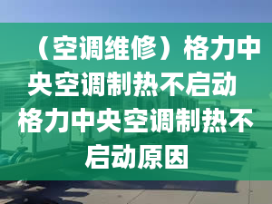 （空調(diào)維修）格力中央空調(diào)制熱不啟動 格力中央空調(diào)制熱不啟動原因