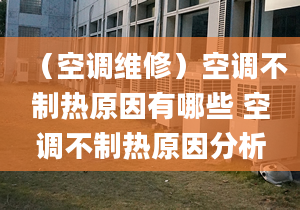 （空調(diào)維修）空調(diào)不制熱原因有哪些 空調(diào)不制熱原因分析