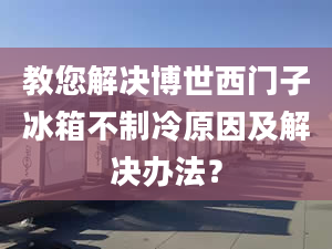 教您解決博世西門子冰箱不制冷原因及解決辦法？