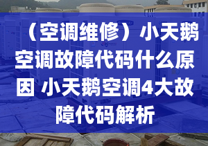 （空調(diào)維修）小天鵝空調(diào)故障代碼什么原因 小天鵝空調(diào)4大故障代碼解析