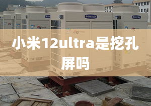 小米12ultra是挖孔屏嗎