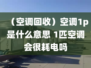 （空調(diào)回收）空調(diào)1p是什么意思 1匹空調(diào)會很耗電嗎