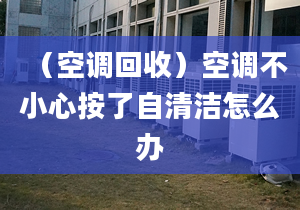 （空調(diào)回收）空調(diào)不小心按了自清潔怎么辦