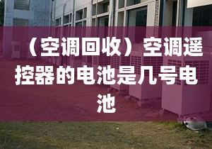 （空調(diào)回收）空調(diào)遙控器的電池是幾號電池