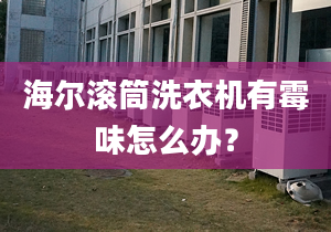 海爾滾筒洗衣機有霉味怎么辦？