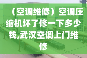 （空調(diào)維修）空調(diào)壓縮機(jī)壞了修一下多少錢,武漢空調(diào)上門維修