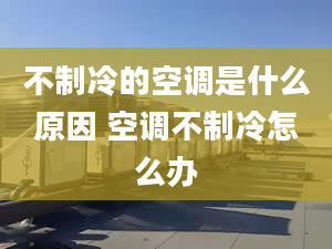 不制冷的空調(diào)是什么原因 空調(diào)不制冷怎么辦