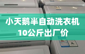 小天鵝半自動(dòng)洗衣機(jī)10公斤出廠價(jià)