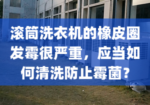 滾筒洗衣機(jī)的橡皮圈發(fā)霉很嚴(yán)重，應(yīng)當(dāng)如何清洗防止霉菌？