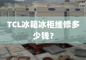 TCL冰箱冰柜維修多少錢？