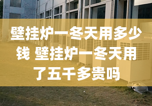 壁掛爐一冬天用多少錢(qián) 壁掛爐一冬天用了五千多貴嗎