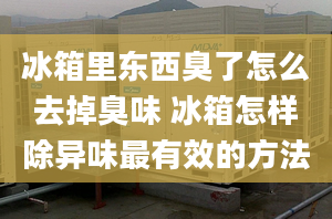 冰箱里東西臭了怎么去掉臭味 冰箱怎樣除異味最有效的方法