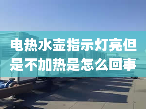 電熱水壺指示燈亮但是不加熱是怎么回事