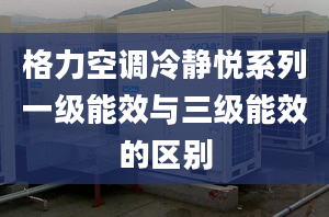 格力空調(diào)冷靜悅系列一級(jí)能效與三級(jí)能效的區(qū)別