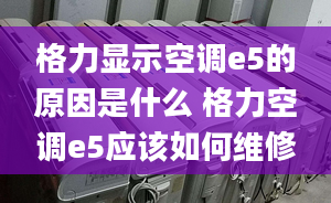 格力顯示空調(diào)e5的原因是什么 格力空調(diào)e5應(yīng)該如何維修