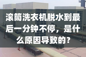 滾筒洗衣機脫水到最后一分鐘不停，是什么原因?qū)е碌模?></center><p>詳細(xì)說明： 
</p><p>1. 水位傳感器故障 
</p><p>當(dāng)滾筒洗衣機進(jìn)入脫水程序時，水位傳感器負(fù)責(zé)檢測水位狀態(tài)。如果水位傳感器出現(xiàn)故障，可能會導(dǎo)致脫水到最后一分鐘不停的現(xiàn)象。這時需要檢查水位傳感器是否正常工作，如果發(fā)現(xiàn)問題，可以更換新的水位傳感器解決問題。 
</p><p>舉例：某用戶使用滾筒洗衣機脫水到最后一分鐘不停，經(jīng)過檢查發(fā)現(xiàn)是水位傳感器損壞，于是更換了新的水位傳感器，問題得到解決。 
</p><p>2. 脫水桶軸密封圈磨損 
</p><p>在滾筒洗衣機的運行過程中，脫水桶軸與密封圈之間的摩擦力會導(dǎo)致脫水桶轉(zhuǎn)動緩慢。當(dāng)密封圈磨損嚴(yán)重時，摩擦力會進(jìn)一步增加，導(dǎo)致脫水到最后一分鐘不停的情況發(fā)生。這時需要檢查密封圈是否完好，如果發(fā)現(xiàn)破損或磨損嚴(yán)重，需要更換新的密封圈。 
</p><p>舉例：某用戶在使用滾筒洗衣機脫水到最后一分鐘不停時，發(fā)現(xiàn)是脫水桶軸密封圈磨損，于是及時更換了新的密封圈，問題得到了解決。 
</p><p>3. 彈簧疲勞斷裂 
</p><p>滾筒洗衣機中的彈簧負(fù)責(zé)控制脫水桶的轉(zhuǎn)速和停機時間。如果彈簧長期使用后疲勞斷裂，就可能導(dǎo)致脫水到最后一分鐘不停的情況發(fā)生。這時需要檢查彈簧是否正常工作，如果發(fā)現(xiàn)斷裂，需要更換新的彈簧。 
</p><p>舉例：某用戶在使用滾筒洗衣機脫水到最后一分鐘不停時，發(fā)現(xiàn)是彈簧疲勞斷裂，及時更換了新的彈簧，問題得到了解決。 
</p><p>總結(jié)：滾筒洗衣機脫水到最后一分鐘不?？赡苁怯捎谒粋鞲衅鞴收?、脫水桶軸密封圈磨損或彈簧疲勞斷裂等原因所致。用戶可以根據(jù)具體情況采取相應(yīng)的解決方法，如更換水位傳感器、更換密封圈或更換彈簧等，以解決該問題。同時，定期保養(yǎng)和維護(hù)滾筒洗衣機也是避免此類問題發(fā)生的有效措施之一。</p></div></div></div><div   id=