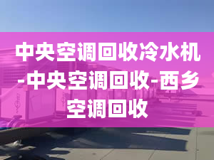 中央空調(diào)回收冷水機(jī)-中央空調(diào)回收-西鄉(xiāng)空調(diào)回收