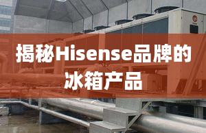 揭秘Hisense品牌的冰箱產品